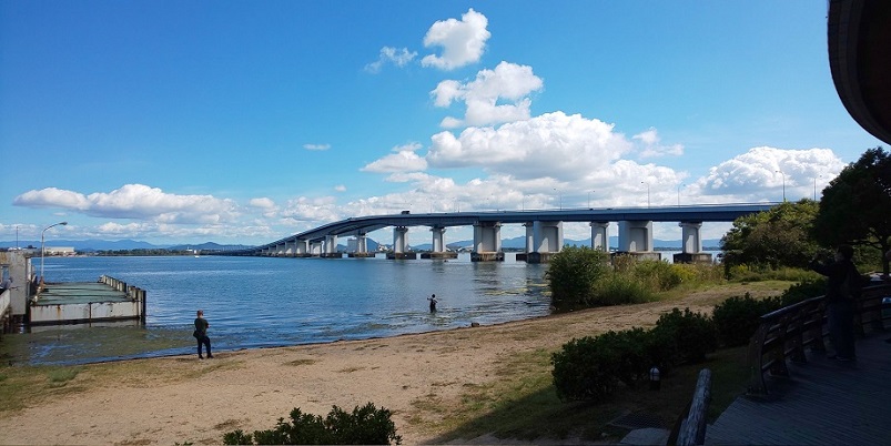2021.10/6 滋賀/大津市・琵琶湖(びわ湖大橋米プラザ)
