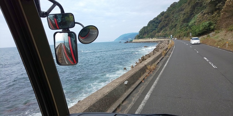 2021.10/16 福井/越前海岸の南条郡南越前町あたり・越前・河野しおかぜライン(R305)
